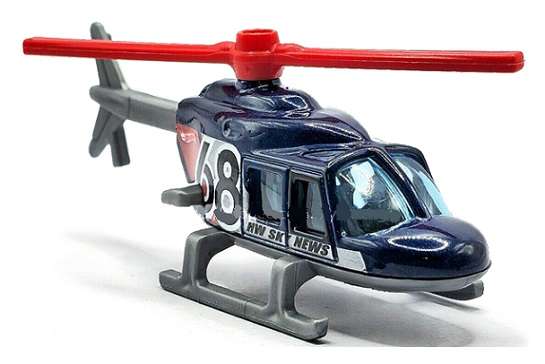 Hotwheels Hot Wheels 2024 148/250 Propper Chopper Helicopter No 68 Metro Netflix Let's Race