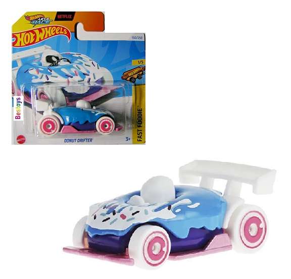 Hot Wheels Hotwheels 2024 150/250 Donut Drifter Fast Foodie Netflix Let's Race