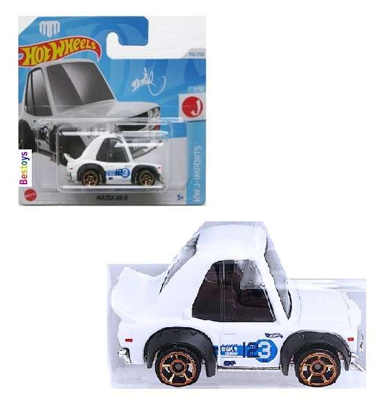 Hot Wheels Hotwheels 2024 156/250 Mazda RX 3 RX3 No 3 Tooned J Imports