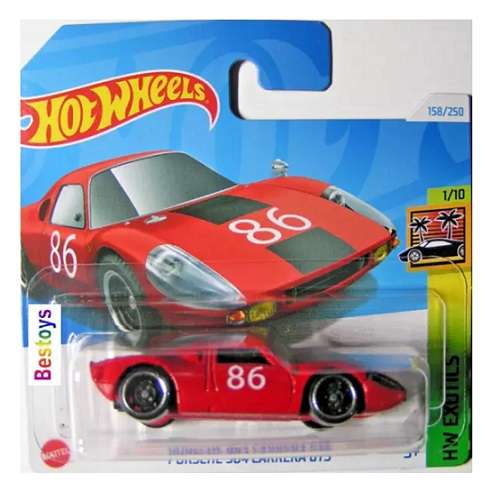 Hot Wheels 2024 158/250 Porsche 904 Carrera GTS No 86 Exotics