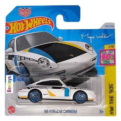 Hot Wheels 2024 174/250 Porsche Carrera 1996 Urban Outlaw The 90's