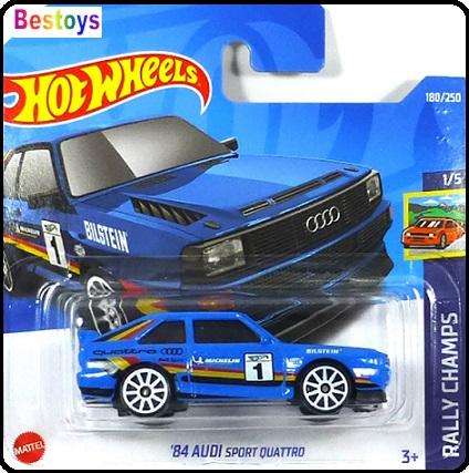 Hot Wheels 2022 180/250 Audi Quattro Sport 1984 No 1 Rally Champs