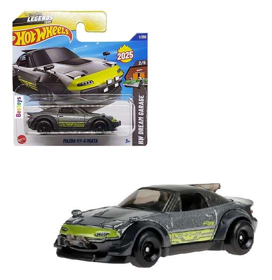 Hot Wheels Hotwheels 2025 1/250 Mazda MX 5 MX5 Miata Legends Tour Dream Garage 1/64 scale