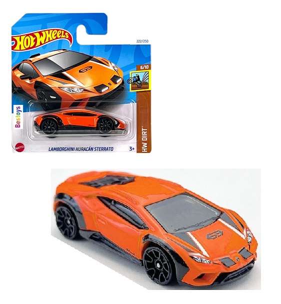 Hot Wheels 2024 222/250 Lamborghini Huracan Sterrato Dirt