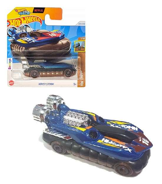 Hotwheels Hot Wheels Diecast Model 2024 223/250 Hover Storm Dirt Netflix "Let's Race"