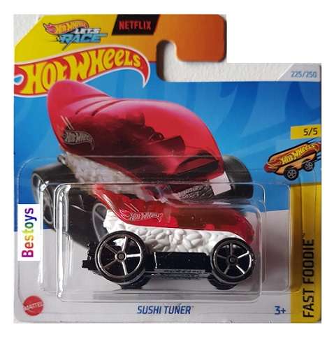 Hotwheels Hot Wheels 2024 225/250 Sushi Tuner Fast Foodie Netflix Let's Race