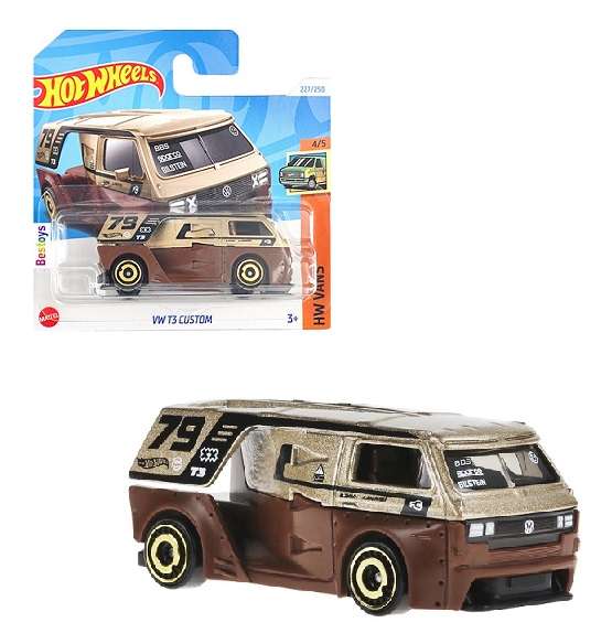 Hot Wheels Hotwheels 2024 227/250 VW Volkswagen T 3 T3 Custom Vans 1/64 scale