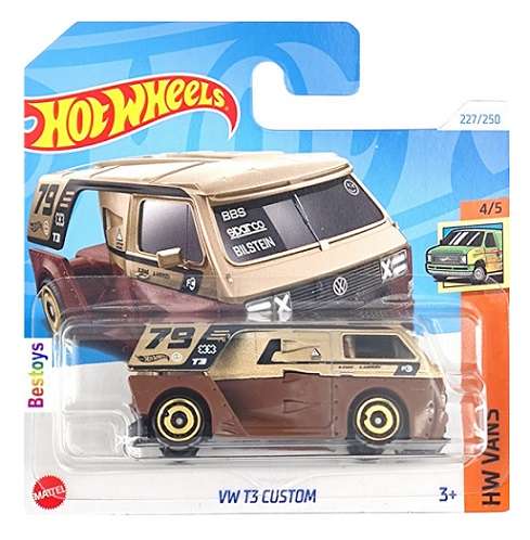Hot Wheels Hotwheels 2024 227/250 VW Volkswagen T 3 T3 Custom Vans 1/64 scale