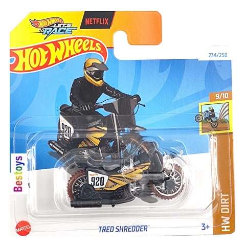 Hot Wheels Hotwheels 2024 234/250 Tred Shredder No 920 Dirt Track Bike