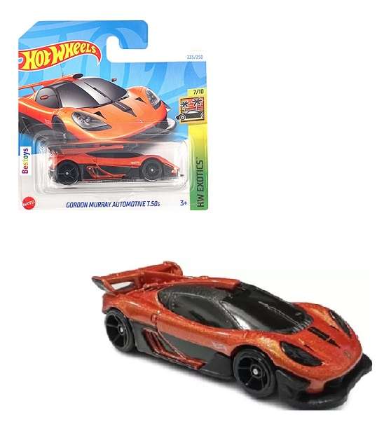 Hot Wheels Hotwheels 2024 235/250 Gordon Murray Automotive T.50s Exotics 1/64 scale
