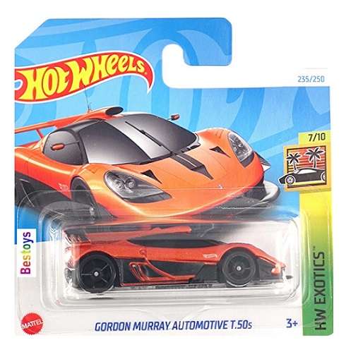 Hot Wheels Hotwheels 2024 235/250 Gordon Murray Automotive T.50s Exotics 1/64 scale