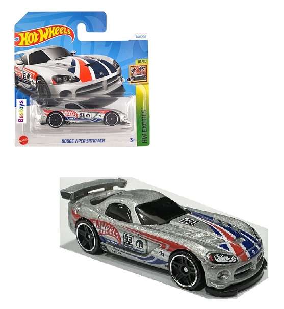 Hot Wheels Hotwheels 2024 241/250 Dodge Viper SRT 10 SRT10 ACR Exotics 1/64 scale