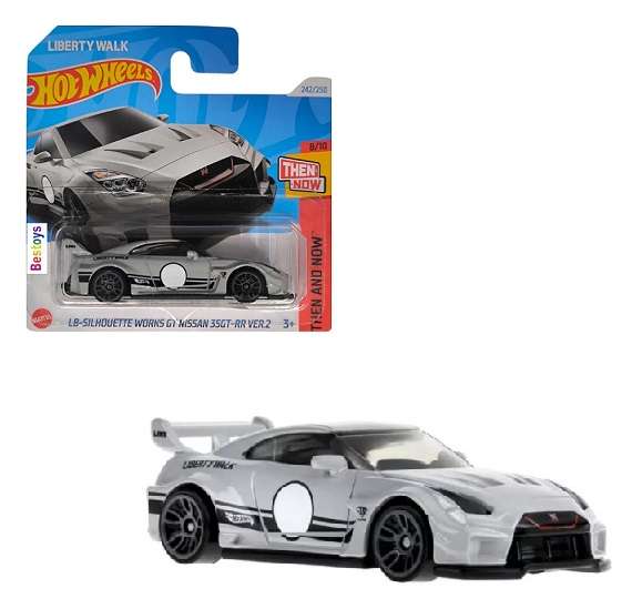 Hot Wheels 2024 242/250 Nissan 35 GT RR Ver 2 LB Silhouette Works GT Then & Now