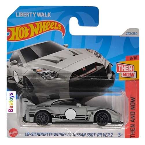 Hot Wheels 2024 242/250 Nissan 35 GT RR Ver 2 LB Silhouette Works GT Then & Now