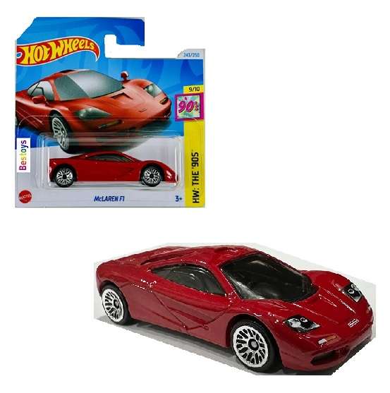 Hot Wheels Hotwheels 2024 243/250 McLaren F 1 F1 The 90's 1/64 scale