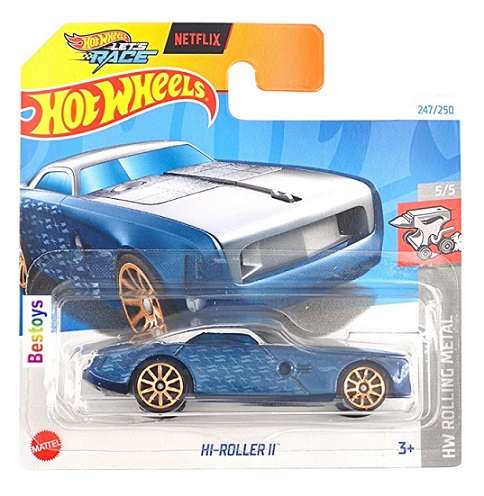 Hot Wheels Hotwheels 2024 247/250 Hi Roller 2 Rolling Metal 1/64 scale