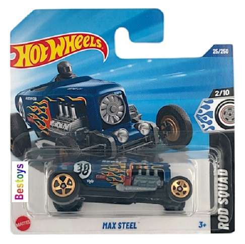 Hot Wheels Hotwheels 2025 25/250 Max Steel Rod Squad 1/64 scale
