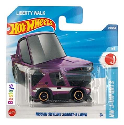 Hot Wheels 2025 26/250 Nissan Skyline 2000 GT R 2000GT R Liberty Walk J Imports