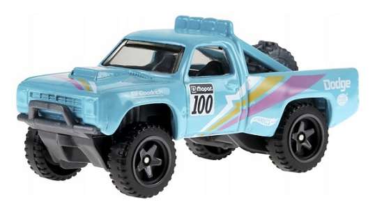 Hotwheels Hot Wheels Diecast Model 2024 38/250 Dodge D 100 D100 Pickup 1987 No 100 Reverse Rake 1/64