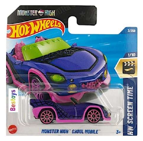Hot Wheels Hotwheels 2025 3/250 Monster High Ghoul Mobile Screen Time
