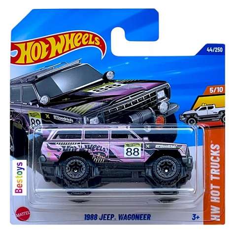 Hot Wheels 2025 44/250 Jeep Wagoneer 1988 No 88 Hot Trucks