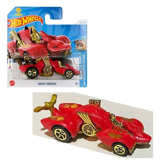 Hot Wheels Hotwheels 2024 52/250 Knight Draggin Celebration Racers Year of the Dragon