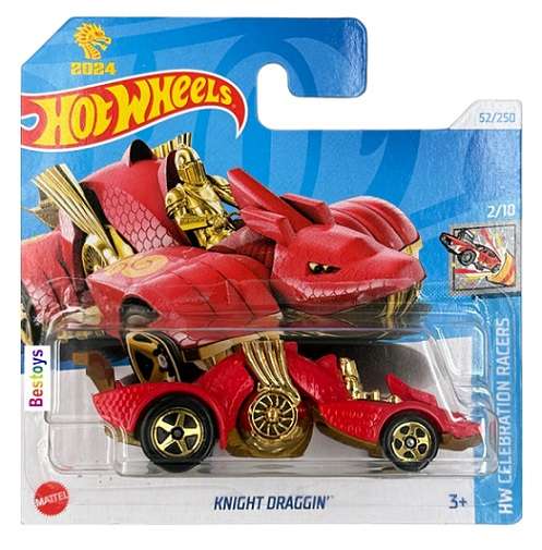 Hot Wheels Hotwheels 2024 52/250 Knight Draggin Celebration Racers Year of the Dragon