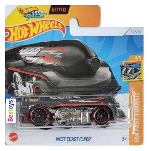 Hot Wheels Hotwheels 2024 56/250 West Coast Flyer Train Fast Transit