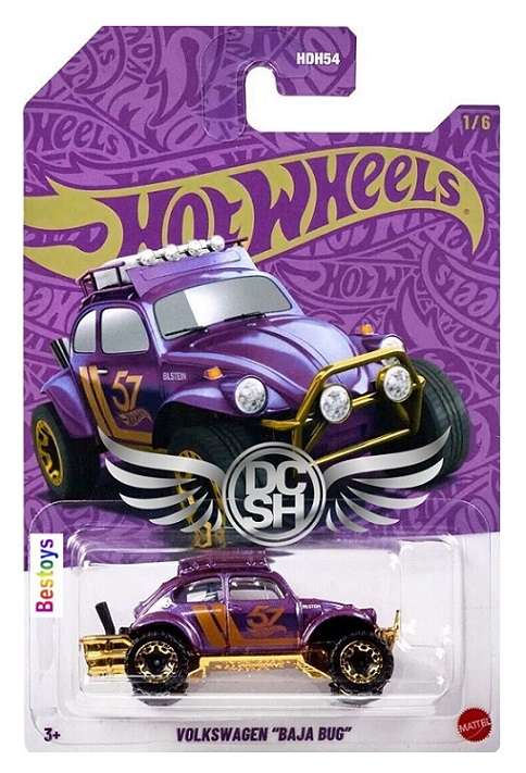 Hot Wheels Hotwheels 57th Anniversary VW Volkswagen Baja Bug "57" 1/64 scale