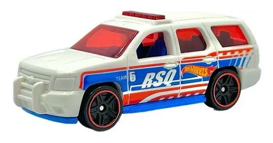 Hotwheels Hot Wheels Diecast Model Car 2024 57/250 Chevy Chevrolet Tahoe 2007 First Response 1/64 sc