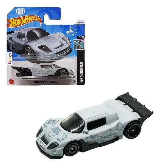 Hot Wheels Hotwheels 2024 59/250 Mad Mike Drift Attack Modified 1/64 scale
