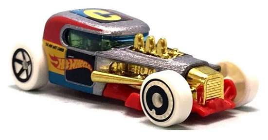 Hot Wheels Hotwheels 2024 61/250 Mod Rod Art Cars Netflix "Let's Race"