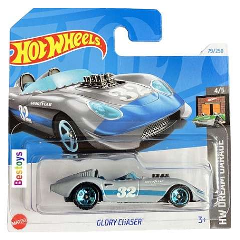 Hotwheels Hot Wheels Diecast Model 2024 79/250 Glory Chaser No 32 Dream Garage 1/64 scale