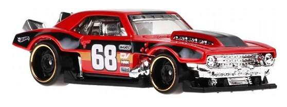 Hot Wheels Hotwheels 2024 81/250 Chevy Chevrolet Camaro Custom 1968 No 68 Modified 1/64 scale