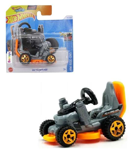 Hotwheels Hot Wheels 2024 93/250 Grass Chomper Lawnmower Ride-on Netflix "Let's Race"