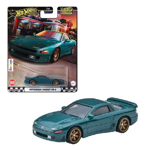Hot Wheels Hotwheels Boulevard Mitsubishi 3000 GT 3000GT VR 4 1/64 scale