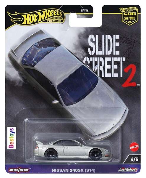 Hot Wheels Car Culture Slide Street 2 Nissan 240 SX 240SX S14