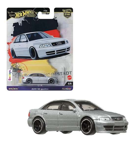 Hot Wheels Hotwheels Car Culture World Tour Audi S 4 S4 Quattro 1/64 scale