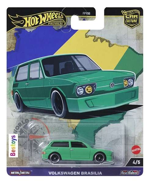 Hot Wheels Hotwheels Car Culture World Tour VW Volkswagen Brasilia 1/64 scale