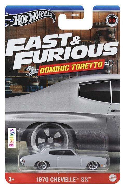Hot Wheels Fast & Furious Chevy Chevrolet Chevelle SS 1970 Dominic Toretto