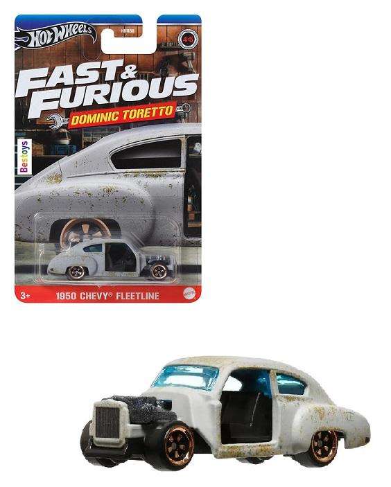 Hot Wheels Fast & Furious Chevy Chevrolet Fleetline 1950 Dominic Toretto