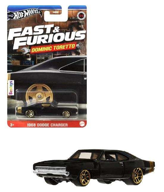 Hot Wheels Fast & Furious Dodge Charger 1968 Dominic Toretto