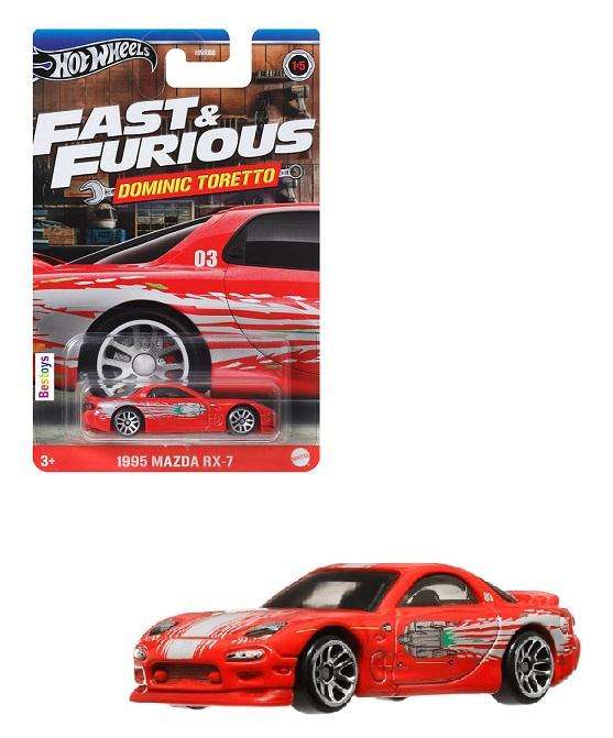 Hot Wheels Fast & Furious Mazda RX 7 RX7 1995 Dominic Toretto