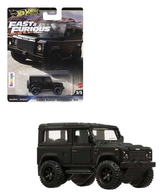 Hot Wheels Hotwheels Fast & Furious 2024 Land Rover Defender 90 F9 Fast Saga 1/64 scale