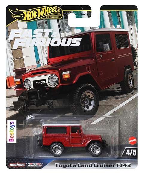 Hot Wheels Set Fast & Furious Mercedes Benz Porsche Land Rover Toyota Land Cruiser Acura