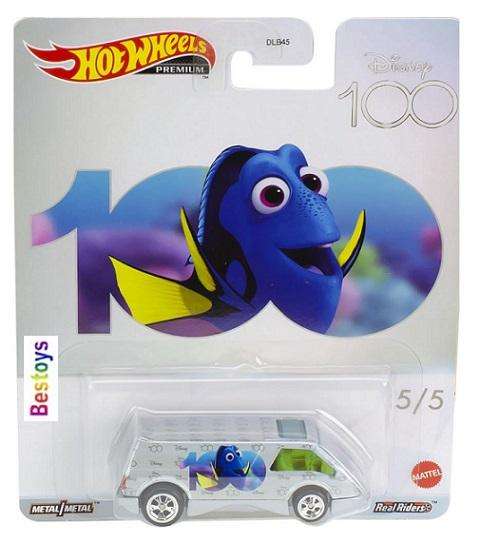 Hot Wheels Pop Culture Disney 100 Years Set Citroen Chevy Hiway Hauler Deco Dream Van