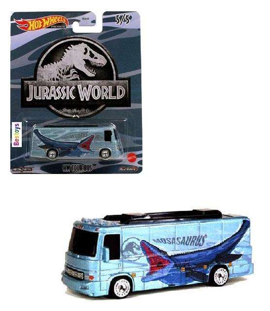 Hot Wheels Pop Culture Jurassic World HW Tour Bus "Mosasaurus"