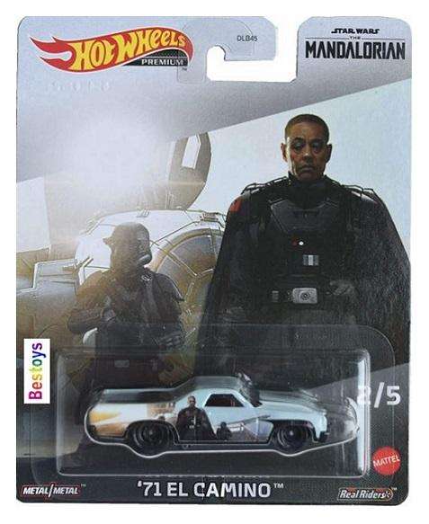 Hot Wheels Set Pop Culture Star Wars Mandalorian Chevy Chevelle El Camino GMC Dodge A100