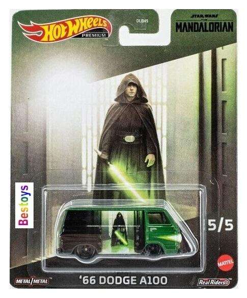 Hot Wheels Set Pop Culture Star Wars Mandalorian Chevy Chevelle El Camino GMC Dodge A100