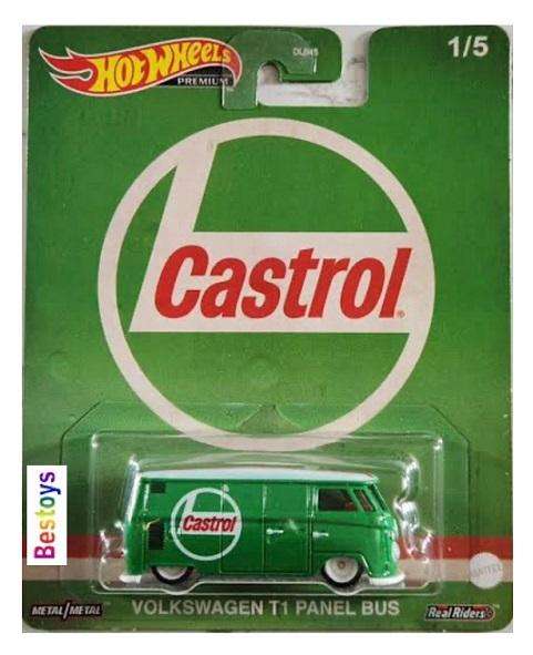 Hot Wheels Premium Set Oils Haulin Gas Tanker VW Kombi Chevy Pickup Datsun 620 Combat Medic